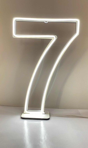 Número 7 Neón Led 50cm