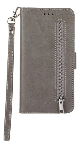 Funda Para Samsung Galaxy A7 2018/ A8 2018/ J4 2018, Funda Tipo Cartera Con Cierre, Correa Para La Muñeca, Función Atril