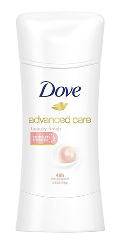 Desodorante Antitranspirante Dove Advanced Care, Acabado De 