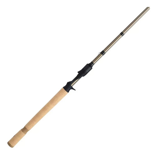Caña Fenwick Hmg 7 Pies 3 Tramos 2 Punteras 17 Y 20lbs Bait Color Gris