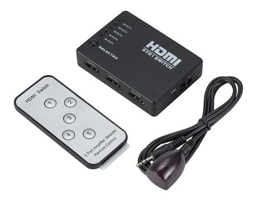 Adaptador Hdmi Switch Hdmi 5 X 1