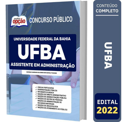 Apostila Ufba - Assistente Em Administração