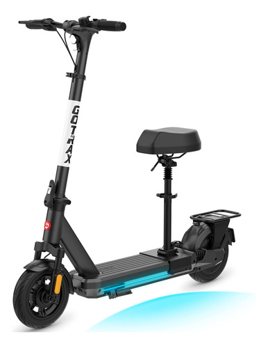 Gotrax Eclipse Ultra Saddle Scooter Electrico, Motor De 500 