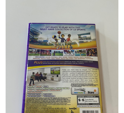 Jogo Xbox 360 Kinect Sports Ultimate Collection Original (Usado)