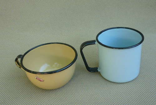 Tazas Esmaltadas X 2