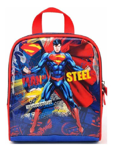 Lancheira Térmica Infantil Superman Super Homem Luxcel