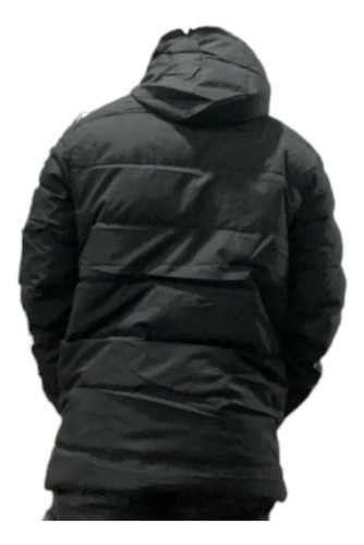 Campera Parka Corderito Impermeable Capucha Desmontable
