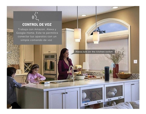 Imagen 8 de 9 de Apagador Inteligente Wifi 1 Botón Sencillo Interruptor Touch