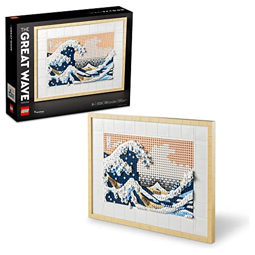 Lego Art Hokusai  The Great Wave 31208, 3d Japanese Wall Ar