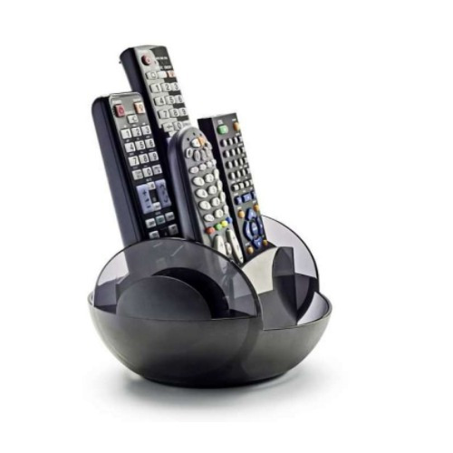 Imagen 2 de 3 de Soporte Organizador Control Remoto Para Mueble Tv Melamina