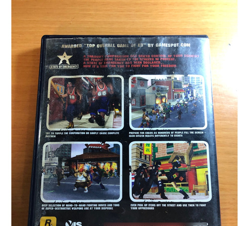 Juego Ps2 State Of Emergency (Usado)