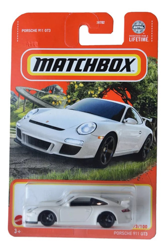 Matchbox Porsche 911 Gt3 Mattel Metal