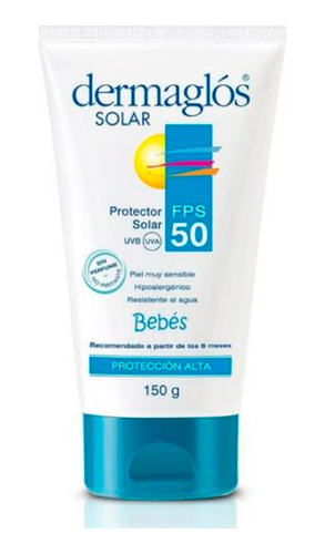 Protector Solar Dermaglos Proteccion Bebes Fps 50 150 Ml