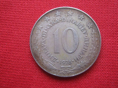 Yugoslavia 10 Dinaras 1978