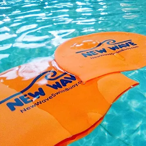 Gorro De Natación New Wave - Silicona (naranja)