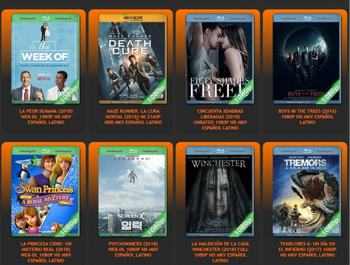 Películas Estrenos 2018 En Digital 1080 Hd Mkv