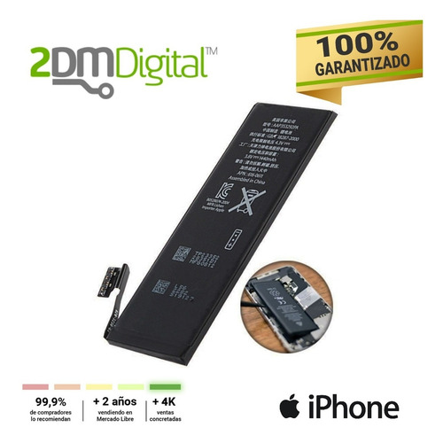 Bateria iPhone 4s 5 5s 5c Se 6g 6s Plus Original Apple Certi