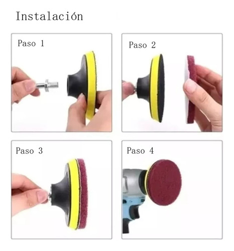 Gqp Applicable To: 27pz Kit Limpieza Coche Pulidor Cepillo