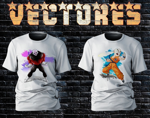 Plantillas Vectotes Dragon Ball Camisetas