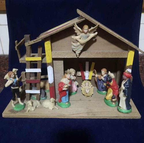 Nacimiento / Pesebre En Madera