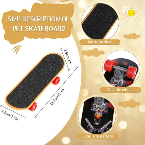 Juego De 3 Patinetas Con Casco Para Mascotas Más Vendido, Pe