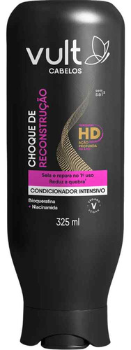 Combo Vult Shampoo E Condicionador Choque De Reconstrução