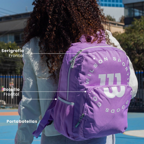 Mochila Wilson Colección Pastel Portalaptop