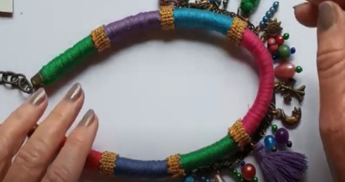 Imagen 5 de 6 de Video Tutorial ¦ Curso Bijouterie ¦ Collar Kenia
