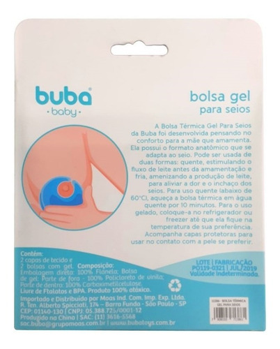 Bolsa Gel Para Seios Amamentação - Buba