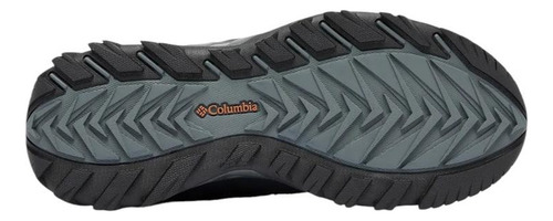Botín Hombre Columbia Strata Trail Mid Waterproof Negro