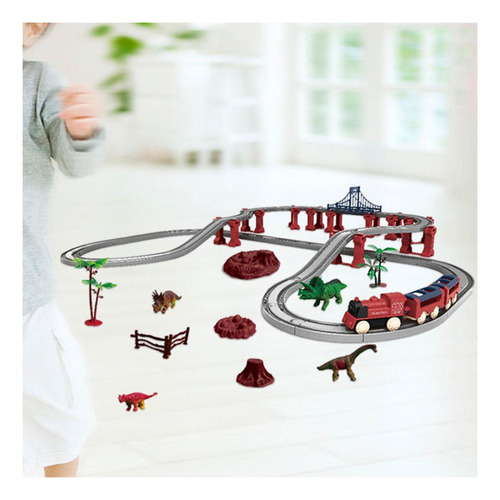 Yi De Dinosaur Zitternd Racing For Del 4 Al 7 De