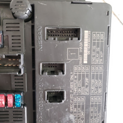Modulo De Carroceria Nissan Versa Mach ( 1 ) 2013 2019 (Usado)