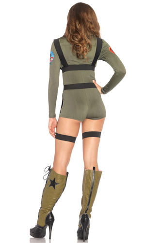 Disfraz De Militar Sexy Para Mujer Talla: M Halloween