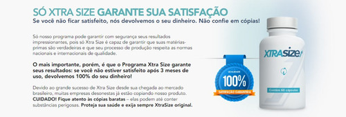 2 Xtrasize 100% Original - 120 Cápsulas Super Promoção