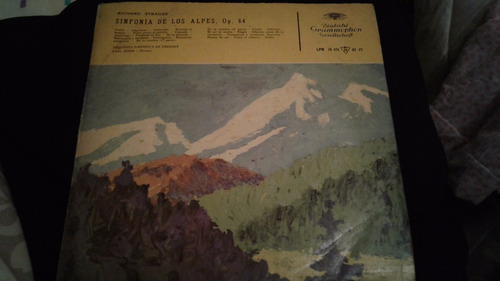 Lp Sinfonia De Los Alpes Op 64 Richard Strauss