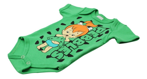 Imagen 3 de 7 de Pañalero Picapiedra Pebbles Niña Original Ropa De Bebe 21426