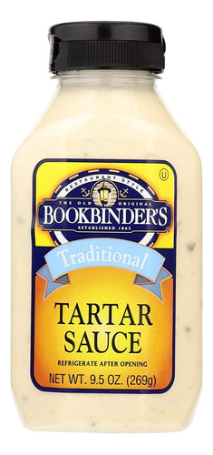 Bookbinders Salsa Tartar, 9.5 Oz (paquete De 2)
