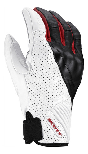 Guantes Moto Lane 2 Blanco Scott