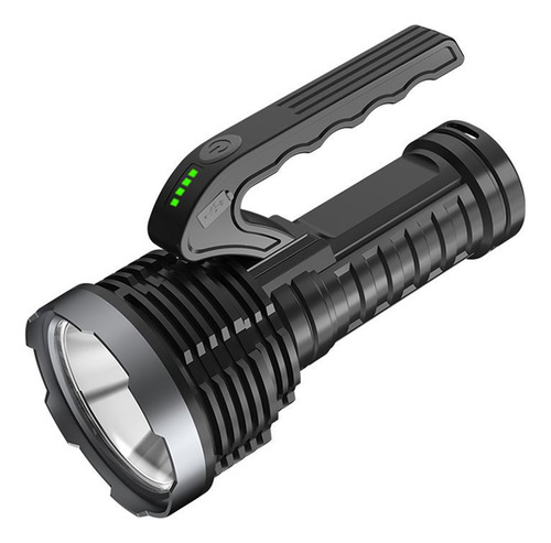 Linterna Z De Luz Fuerte Con Carga Usb Y Cob Soft Li 4004