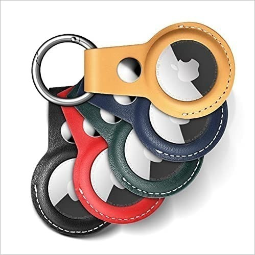Imagen 4 de 10 de Llavero Simil Cuero Para Airtag, Colores, Dmax