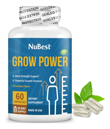 Nubest Grow Power - Frmula Extra De Potencia Para Huesos Fue