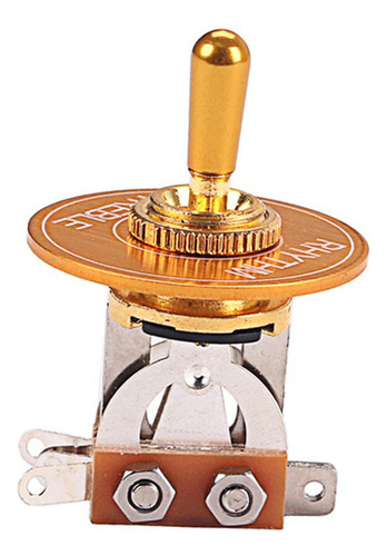 // Selector De Pastillas De Guitarra Eléctrica Dorado