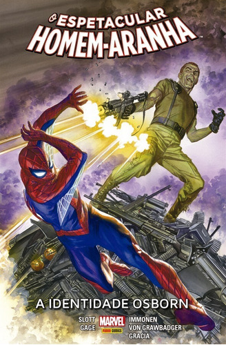 O Espetacular Homem-Aranha Vol.12 - A Identidade Osborn: Nova Marvel Deluxe, de Slott, Dan. Editora Panini Brasil LTDA, capa dura em português, 2022