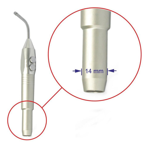 Jeringa dental estándar triple recta Kavo Unik Amadeus