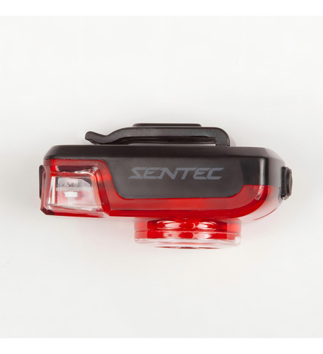 Vista Light Traseiro Sentec 5 Funções 50 Lumens Usb Cor Preto