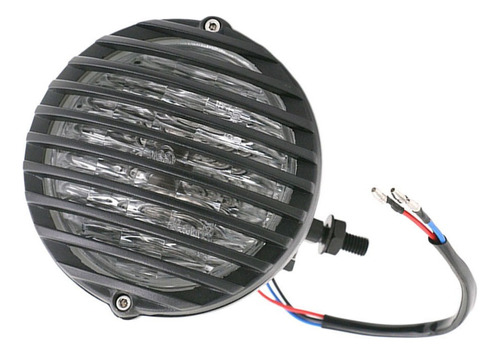 12v 55w Parrilla Motocicletas Faro Para Chopper Bobber