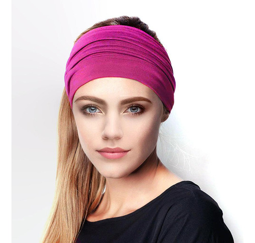 8pcs Mujeres Ejercicio Yoga Banda Para La Cabeza Diadema