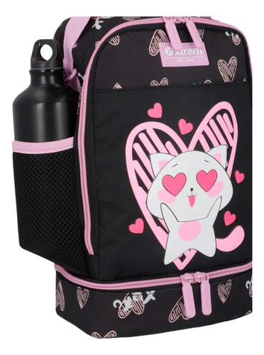 Lonchera Xtrem Lunch 2.0 5t Negro Diseño De La Tela Liso