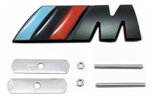 Emblema M Bmw Frontal Negro