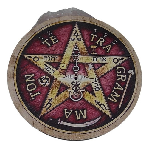 Tetragramaton Amuleto Proteccion 10 Mdf Casas Negocios Altar